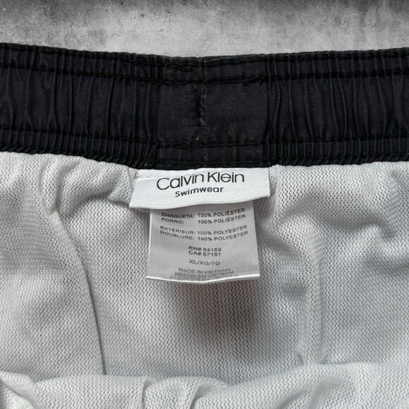 Calvin Klein Men's Quick Dry Ombre Stripe 7'' Swim Trunks Size XL - Picture 3 of 3
